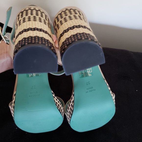 ANTHROPOLOGIE  LAB Jute Plateform Heels - Picture 6 of 7